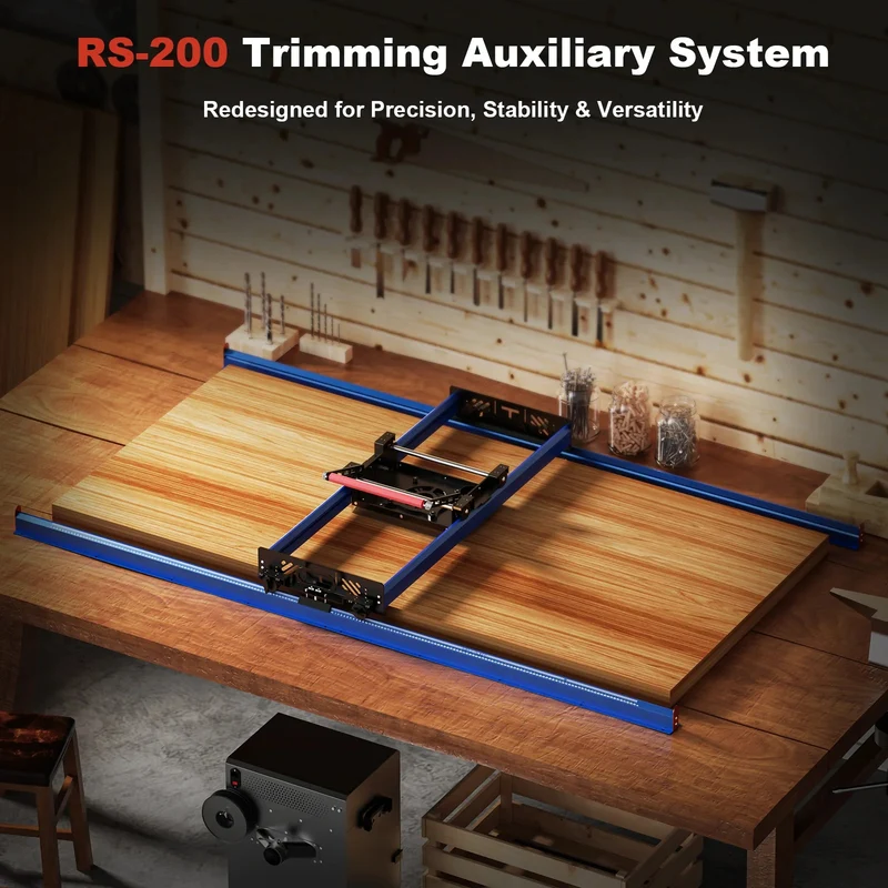 TwoTrees RS-200 Planfräsvorrichtung | 800x1780mm Arbeitsbereich