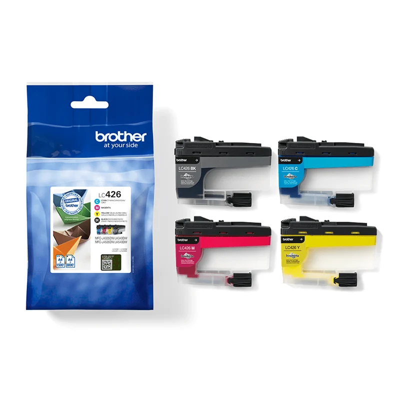 Brother LC-426 Multipack Schwarz/Cyan/Magenta/Gelb