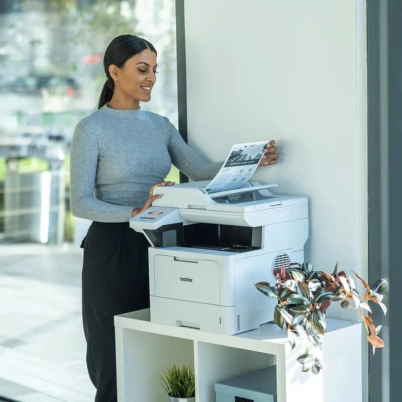 Brother DCP-L5510DW 3in1 professioneller All-in-One-Schwarz-Weiß-Laserdrucker