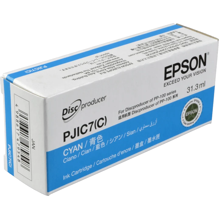 Epson PJIC7(C) Cyan Druckerpatrone C13S020688