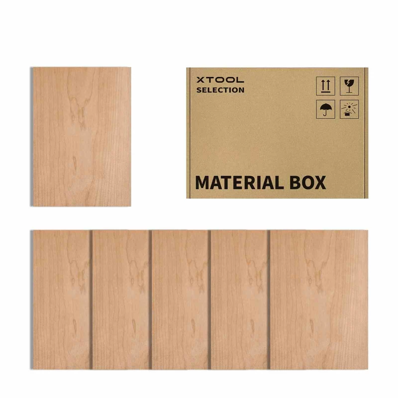 xTool 3 mm Kirschbaum Sperrholz (6er-Pack)
