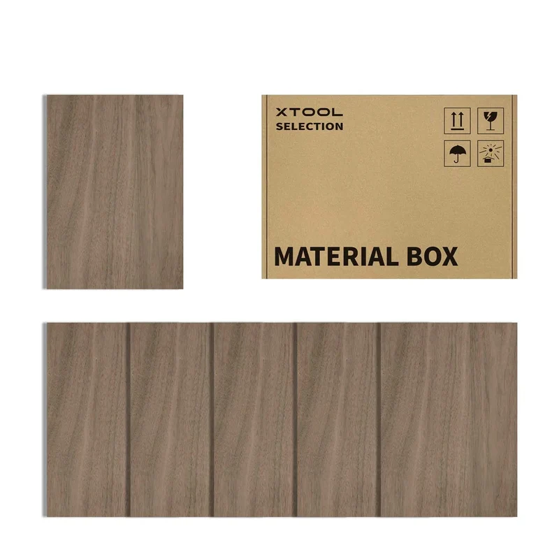xTool 3 mm Walnuss Sperrholz (6er-Pack)