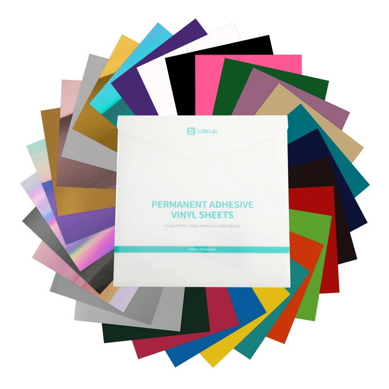 LOKLiK Permanent Vinyl Bundle – 29 A4 Folien