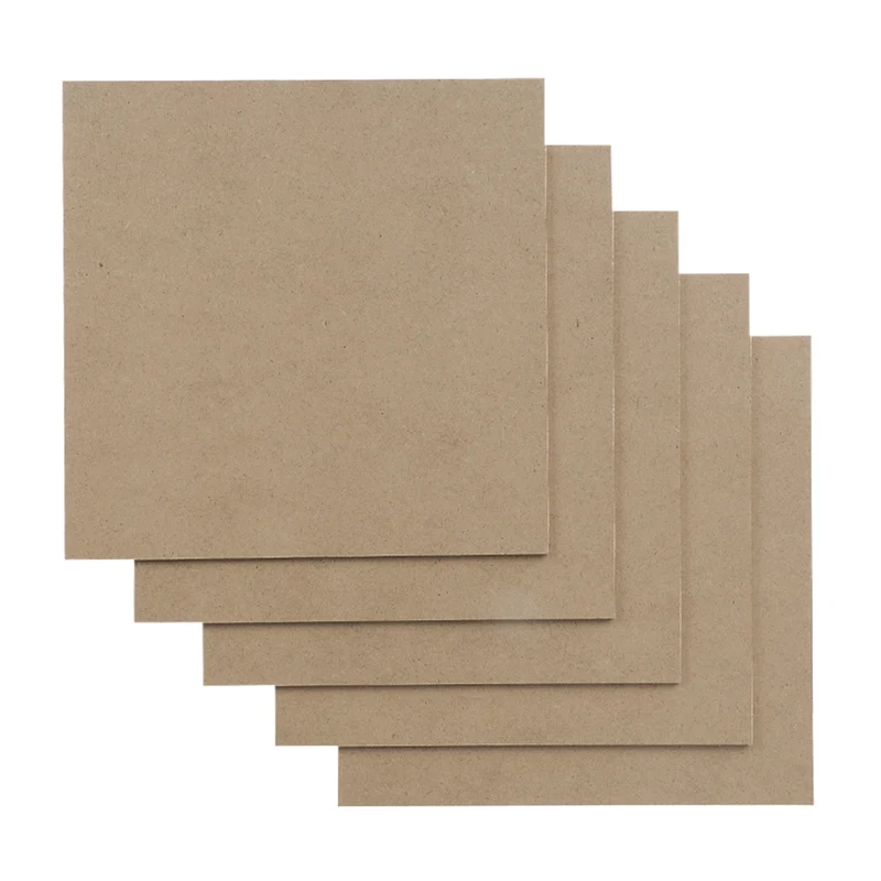 Snapmaker MDF Platten A350 – 300×300×3 mm, 5er-Pack für Laser & CNC