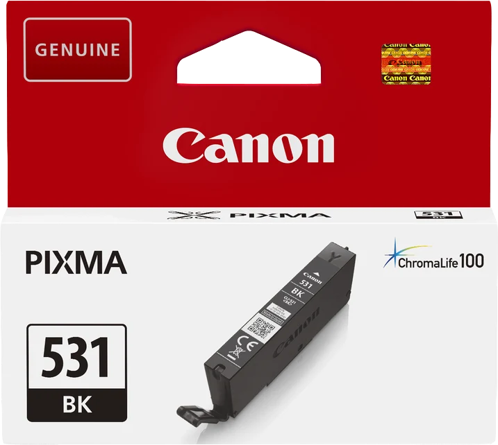 Canon CLI-531bk Schwarz Druckerpatrone 6118C001
