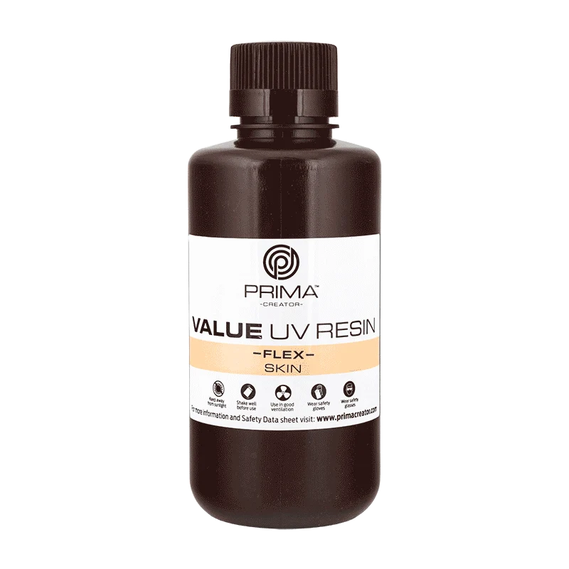 PrimaCreator Value Flex UV-Harz - 500 g - Skin