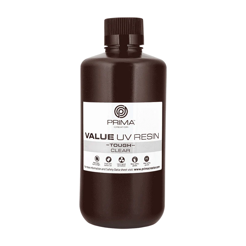 PrimaCreator Value Tough UV Harz (ABS Like) - 1 kg - Klar
