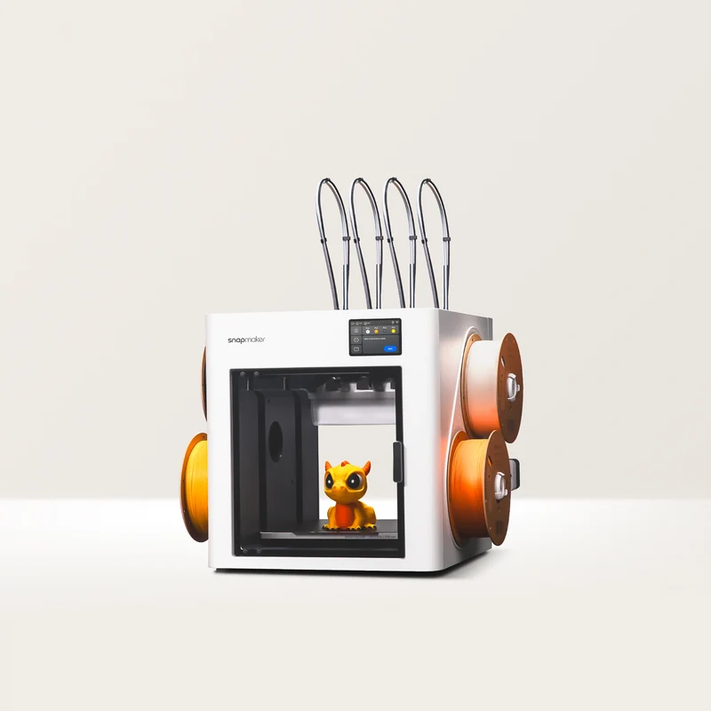 Snapmaker U1 – Toolchanging-3D-Drucker mit 4 Köpfen & 300 mm/s