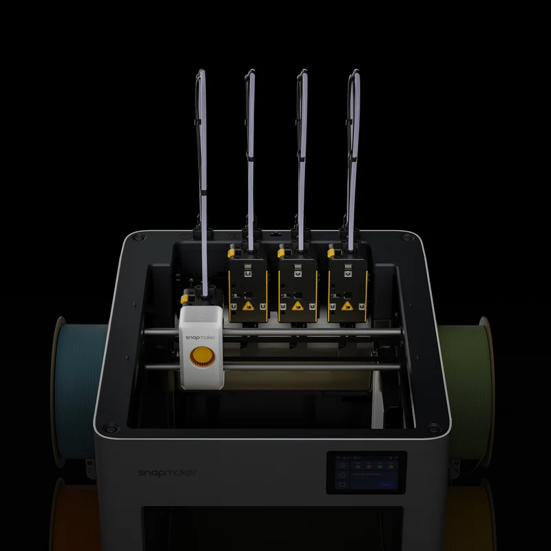 Snapmaker U1 – Toolchanging-3D-Drucker mit 4 Köpfen & 300 mm/s