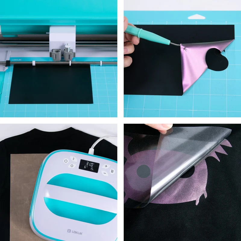 LOKLiK Chameleon Flexfolie – Farbwechsel-Heat Transfer