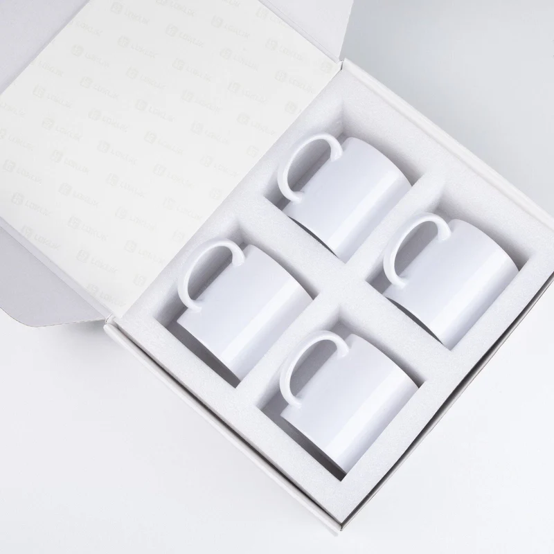 LOKLiK Starter Pack für Auto Tumbler Heat Press – 4 Becher + 20 Sublimationspapiere