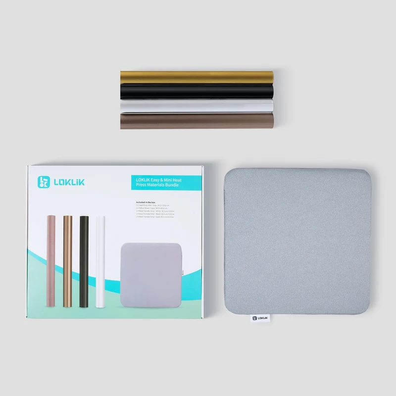 LOKLiK Starter Pack Mini & Easy Heat Press