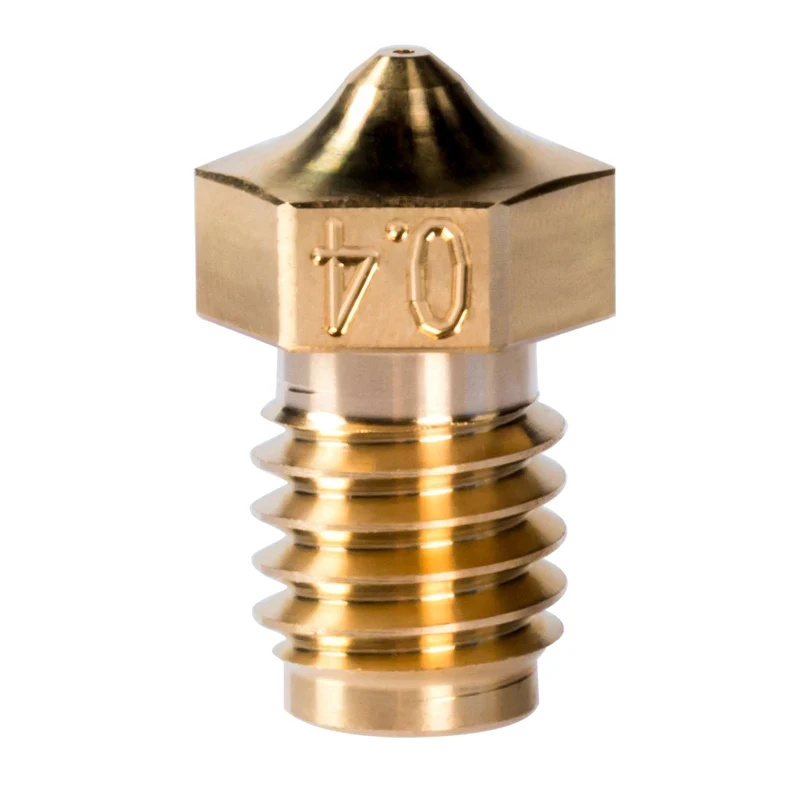 Phaetus PS M6 Messingdüse – 0,4 mm für Dragon Hotend, 1,75 mm Filament