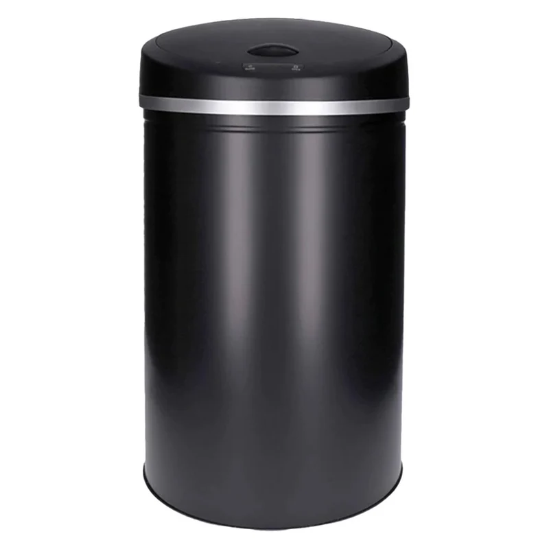 TP Sensor Mülleimer 30L schwarz rund