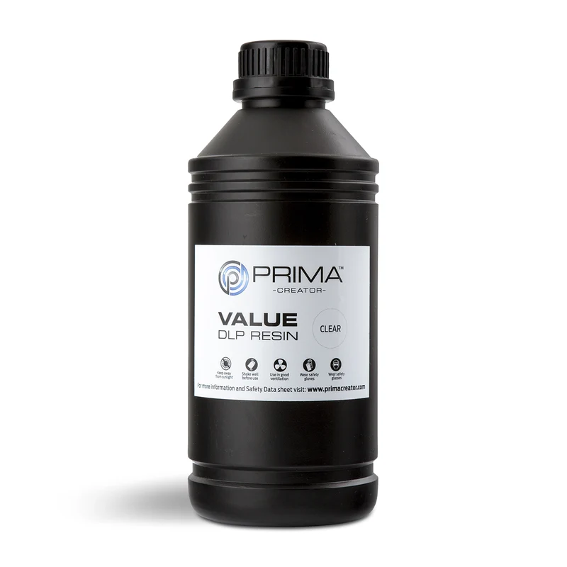 PrimaCreator Value UV/DLP Harz - 1 kg - Klar