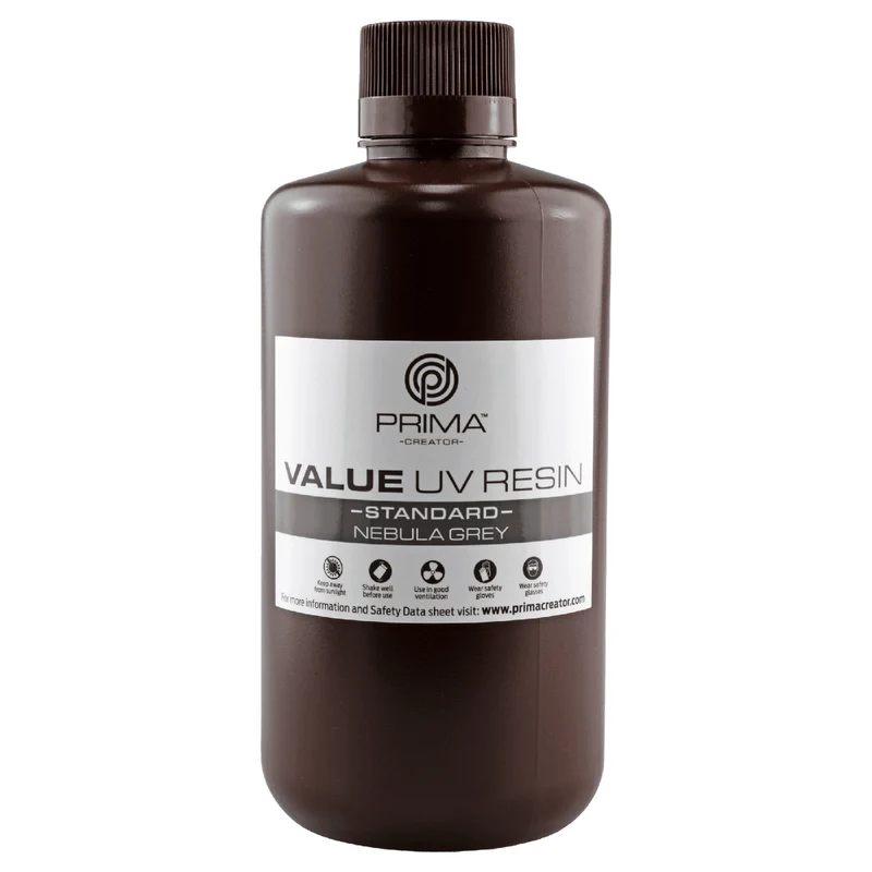 PrimaCreator Value UV/DLP Harz - 1 kg - Nebula Grey
