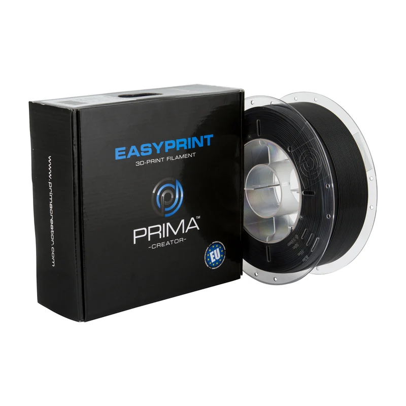 PrimaCreator EasyPrint PETG - 1.75mm - 1 kg - Solid Black