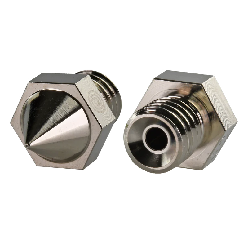 Nickelbeschichtete Kupferdüse 0,2 mm für 3D-Drucker