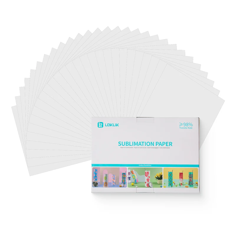 LOKLiK Sublimationspapier - 140 Blatt