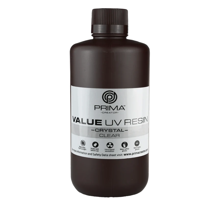 PrimaCreator Value Crystal UV Resin - 1000 ml - Clear