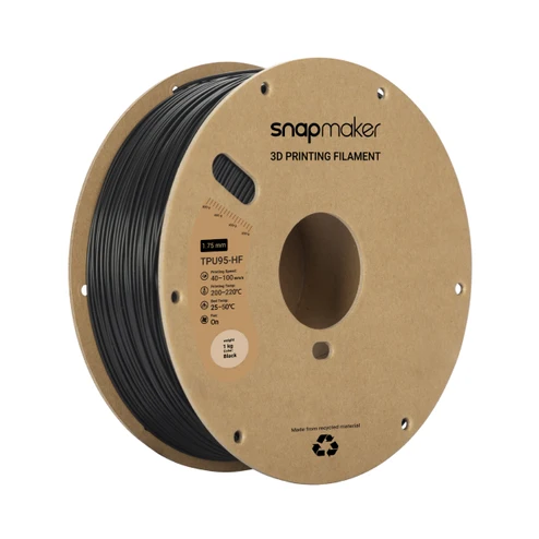Snapmaker High Flow TPU95 Schwarz 1 kg