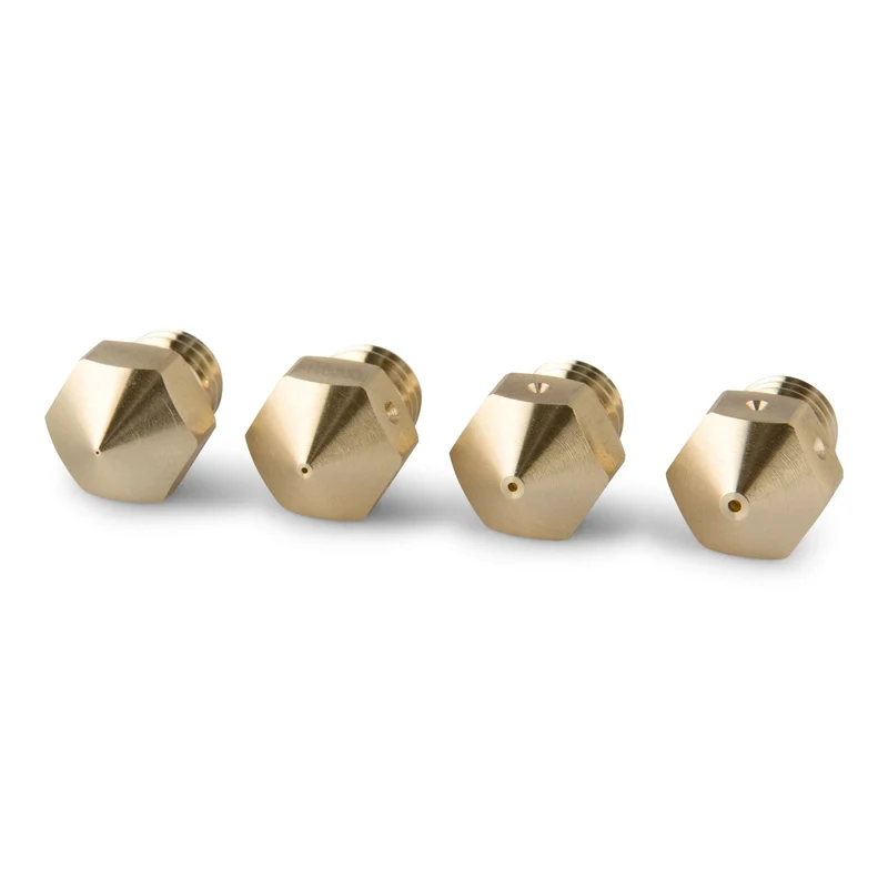 PrimaCreator MK8 Messingdüse 4er Set (0,20 mm/0,40 mm/0,60 mm/0,80 mm)
