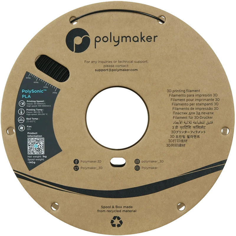 Polymaker PolySonic PLA High Speed