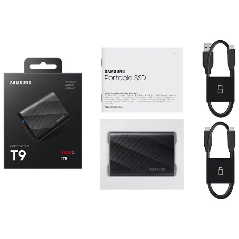 Samsung Portable SSD T9 1TB schwarz
