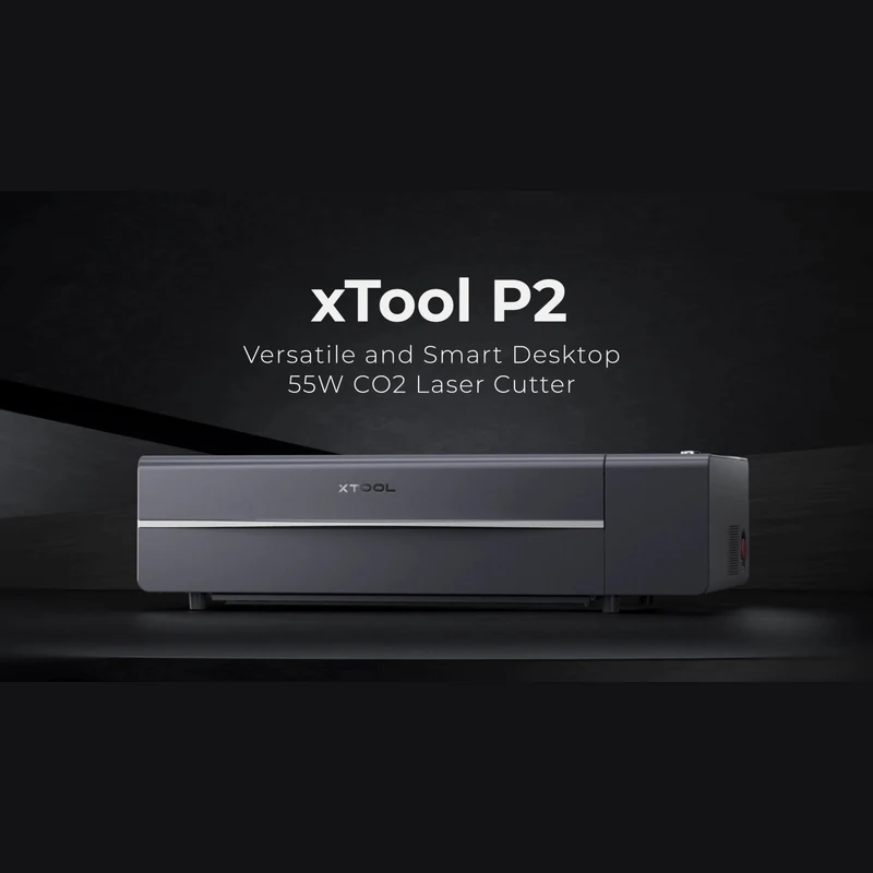 xTool P2 – CO2 Desktop Laser Cutter 55W Class 4