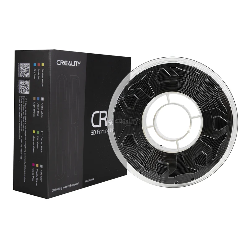Creality CR-PLA Filament 1,75 mm 1 kg Schwarz