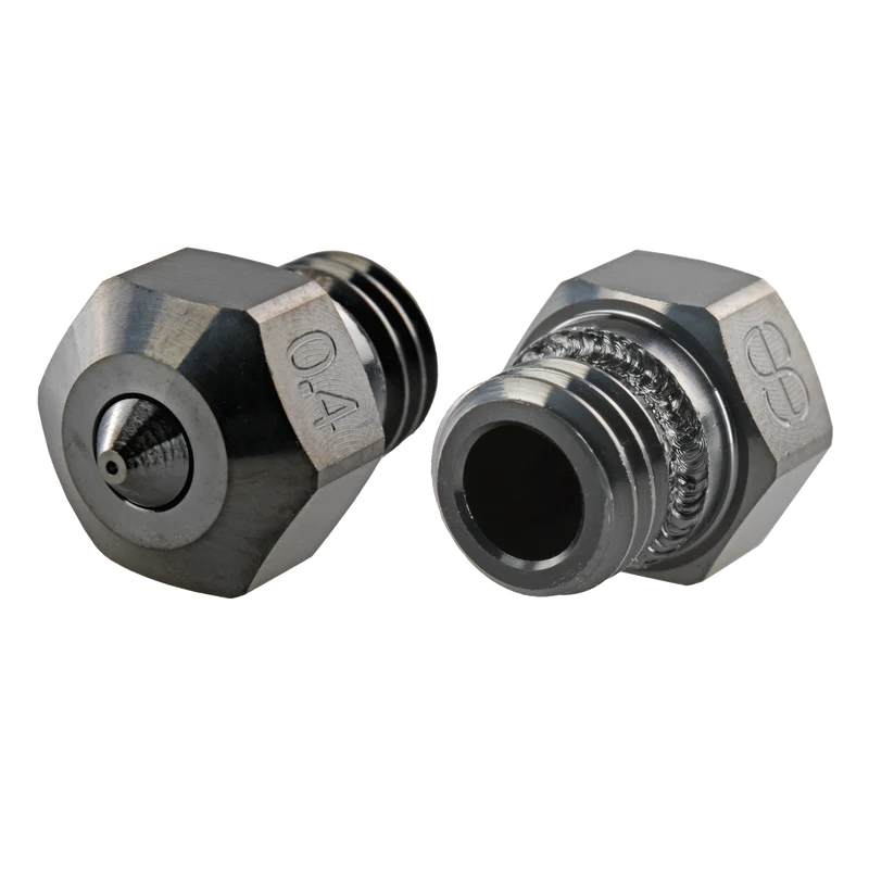 Phaetus MK10 Wolframkarbid-Düse mit PTFE-Schlauch 0,4 mm - 1 Stück