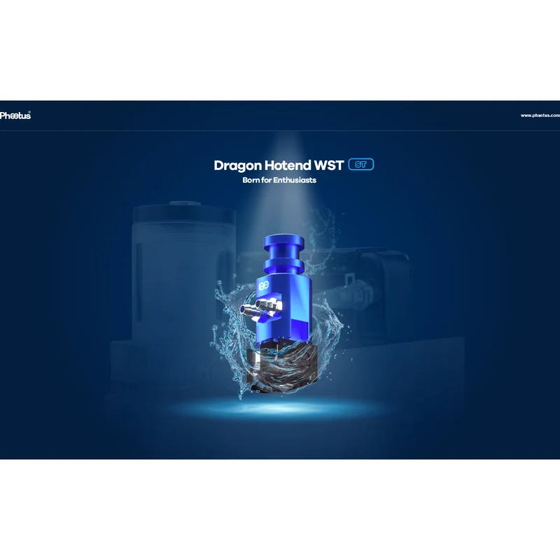 Phaetus Dragon Water Hotend - WST Blau