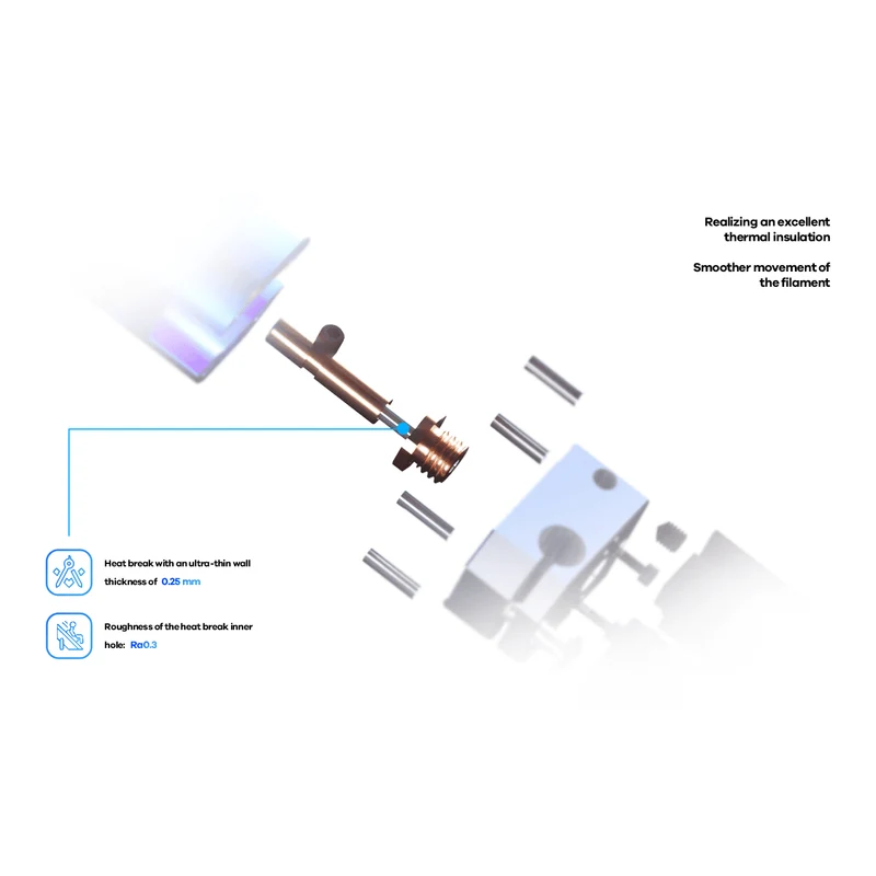 Phaetus Dragon Water Hotend - WST Blau