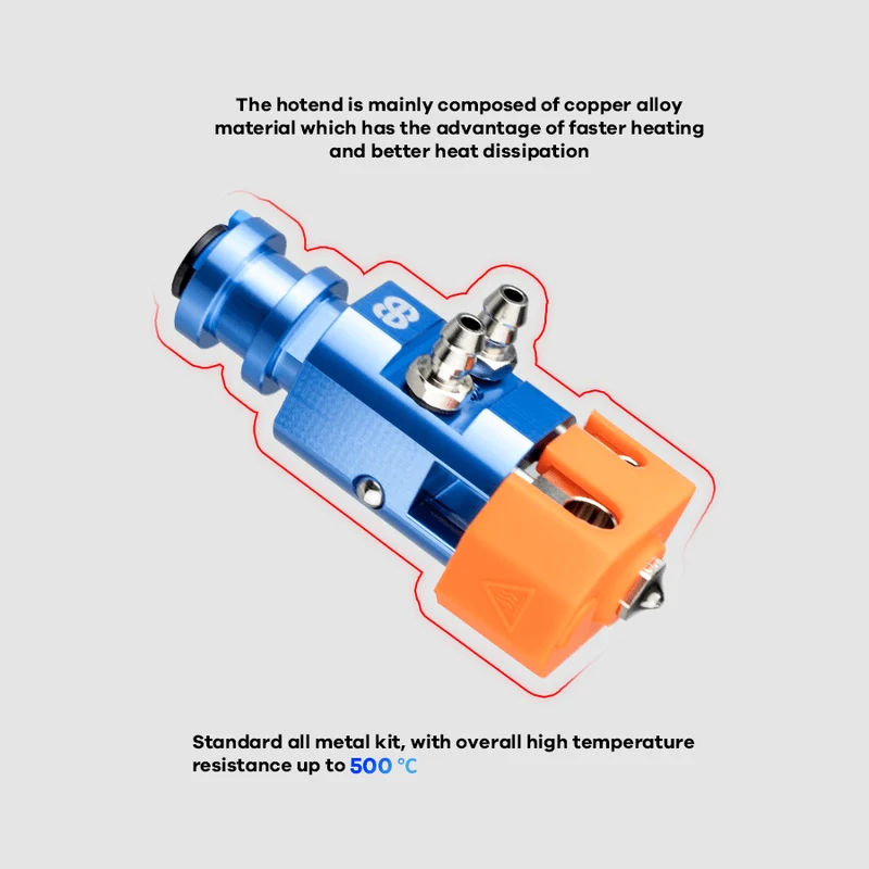 Phaetus Dragon Water Hotend - WST Blau
