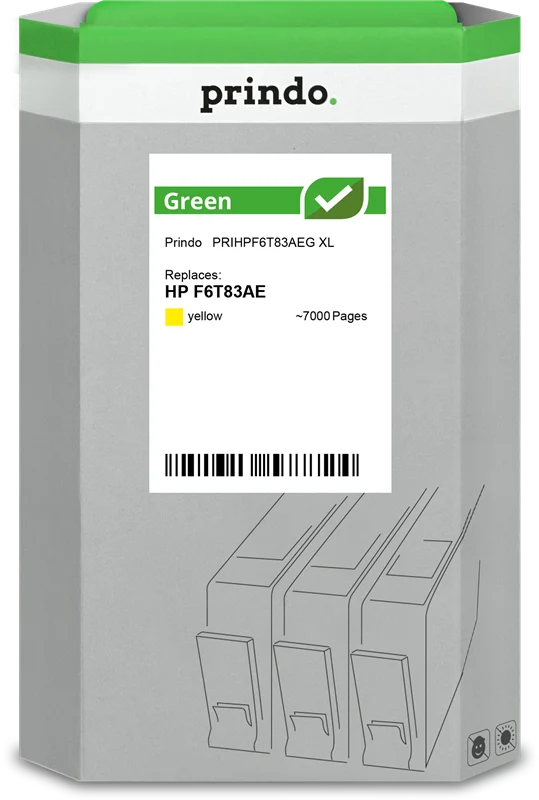Prindo Green XL Druckerpatrone kompatibel mit HP 973X Gelb