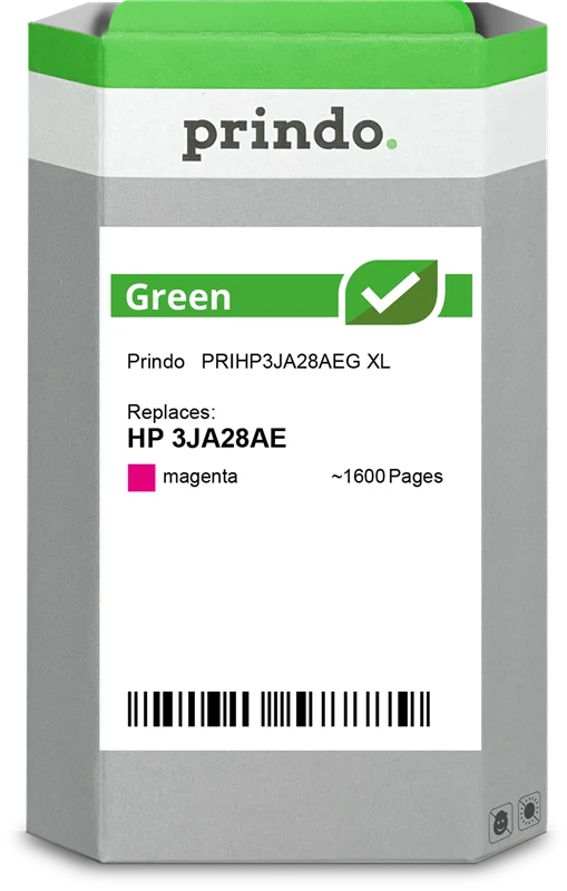 Prindo Green XL Druckerpatrone kompatibel mit HP 963 XL Magenta