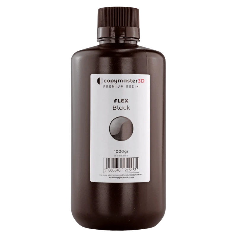 Copymaster3D Flex UV Harz 1000 ml Schwarz
