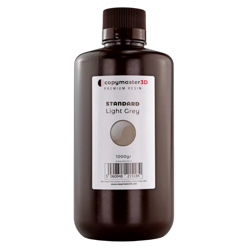 Copymaster3D Standard UV-Harz 1 kg Hellgrau