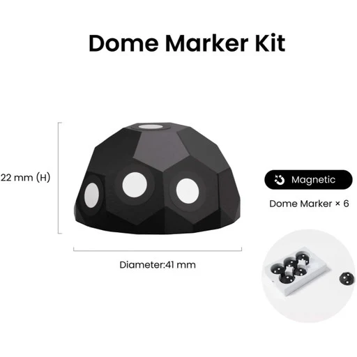 Revopoint Dome Marker Kit (Magnetisch) – 6 Stück