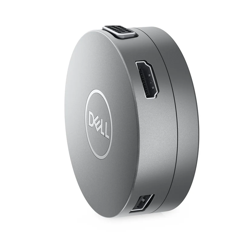 Dell Pro-7-in-1-USB-C-Travel-Adapter Silber