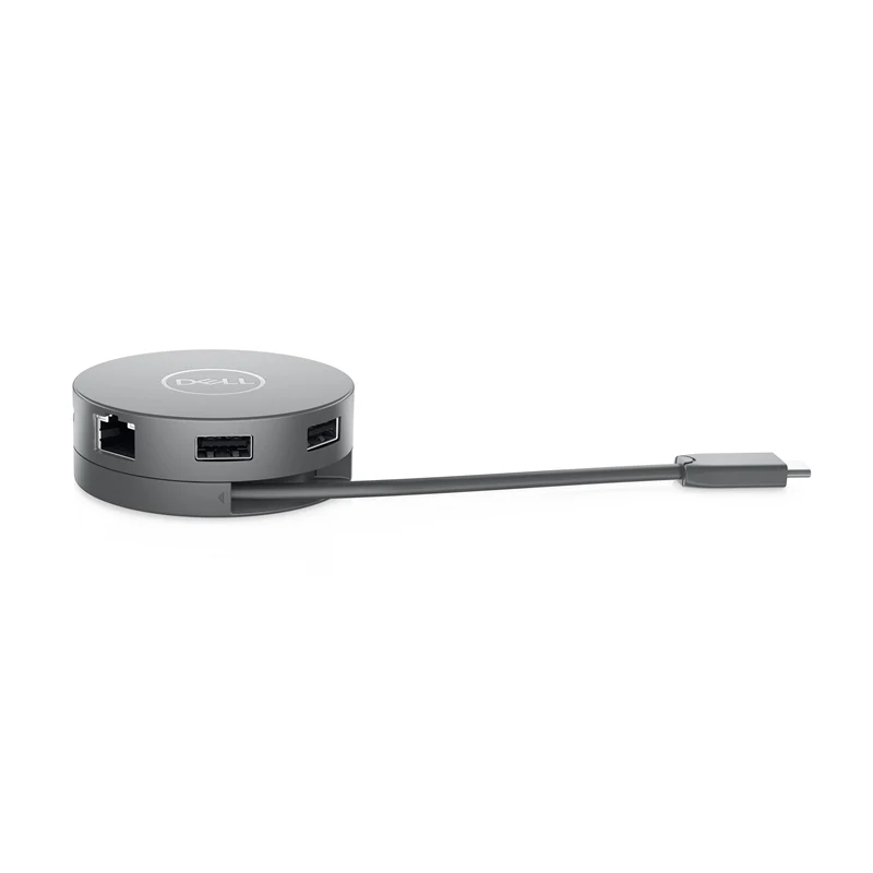 Dell Pro-7-in-1-USB-C-Travel-Adapter Silber