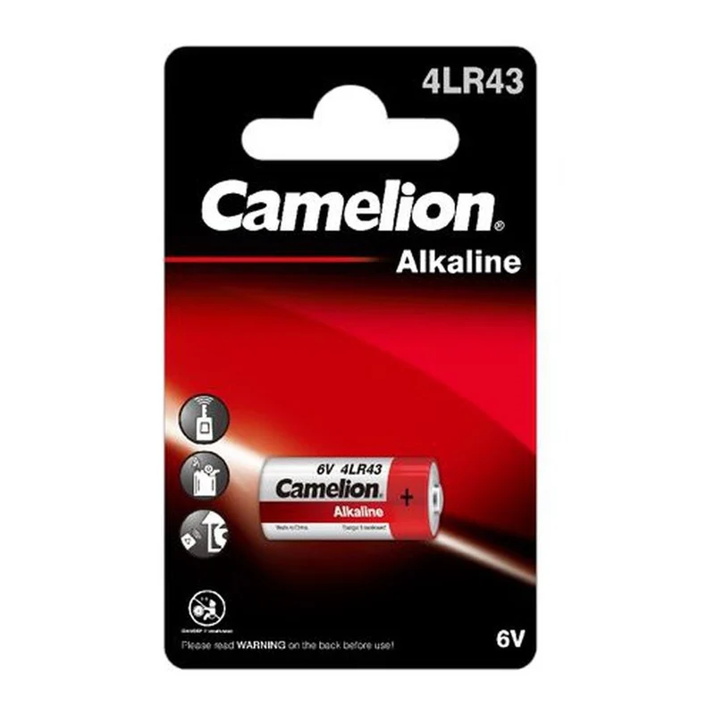 Camelion Plus Alkaline 4LR43 6V 0% Quecksilber Blister 1