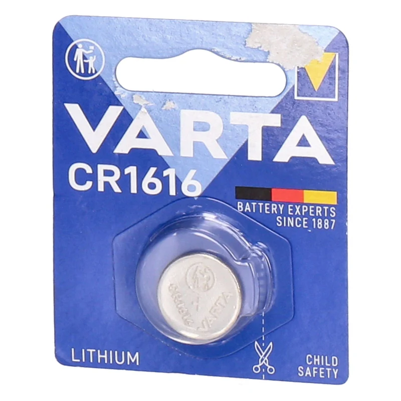 Varta Knopfzelle Batterie CR1616 Lithium 3V 55 mAh