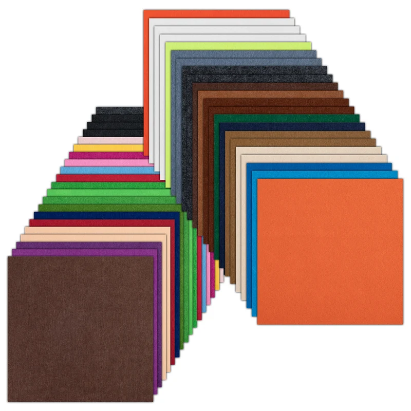 LOKLiK Filzplatten Set 1,0 mm – 42 Farben