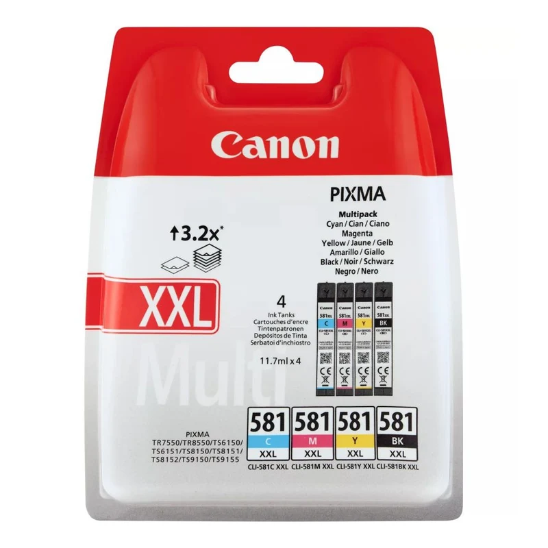 Canon CLI-581 XXL Multipack