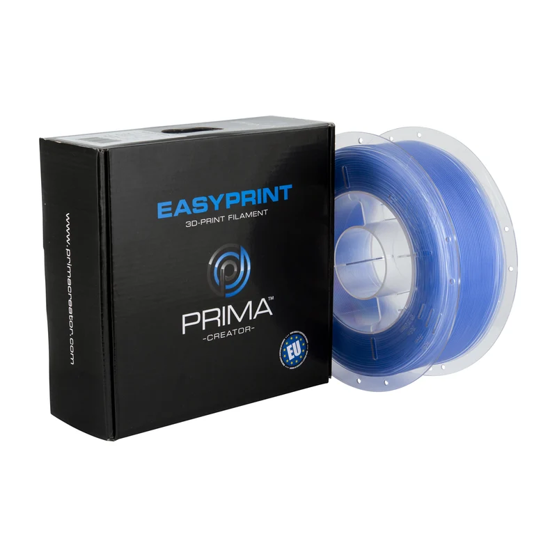 PrimaCreator PLA Filament 1.75mm 1 kg Transparent Blau