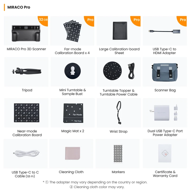 Revopoint MIRACO Pro – Standalone 3D Scanner