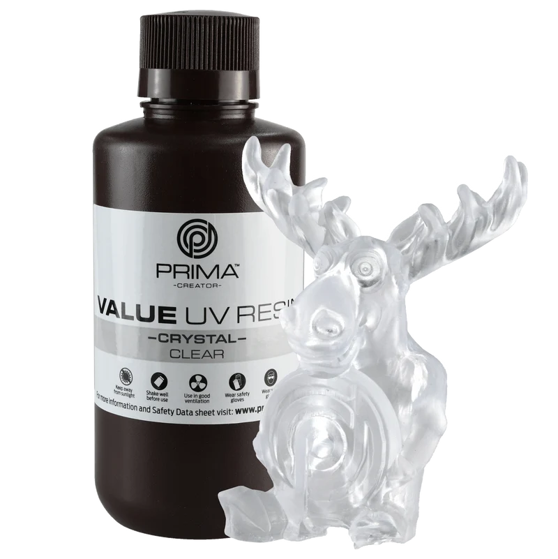PrimaCreator Value Crystal UV Resin - 500 ml - Clear
