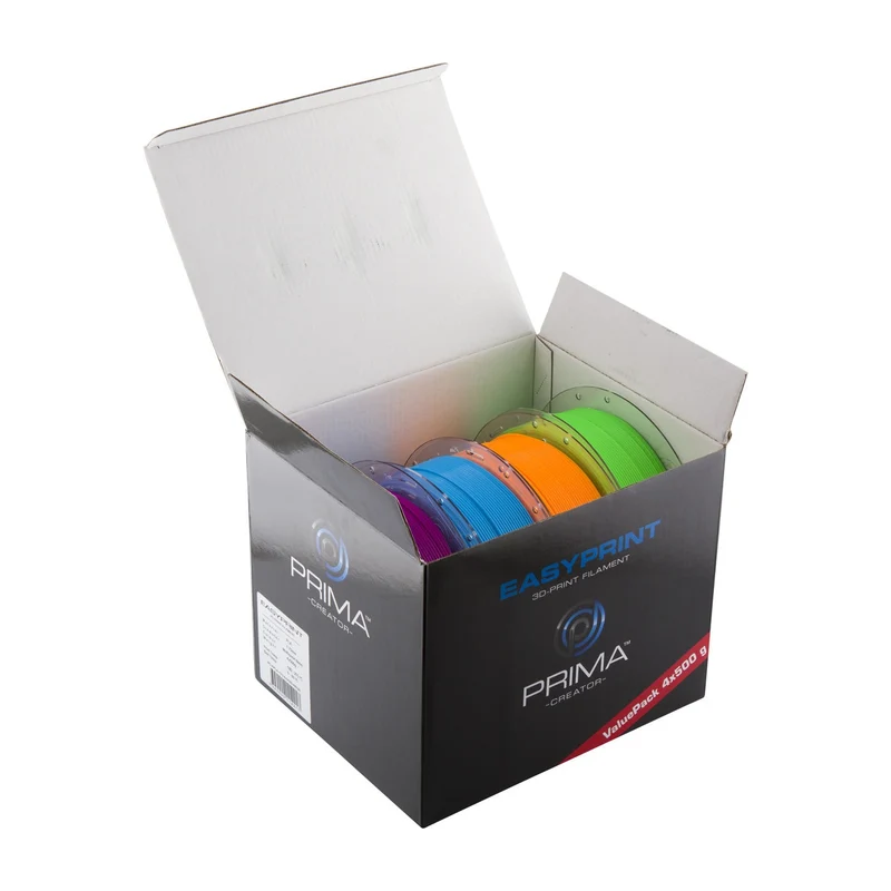 EasyPrint PLA Value Pack Neon – 4×500g (2kg)