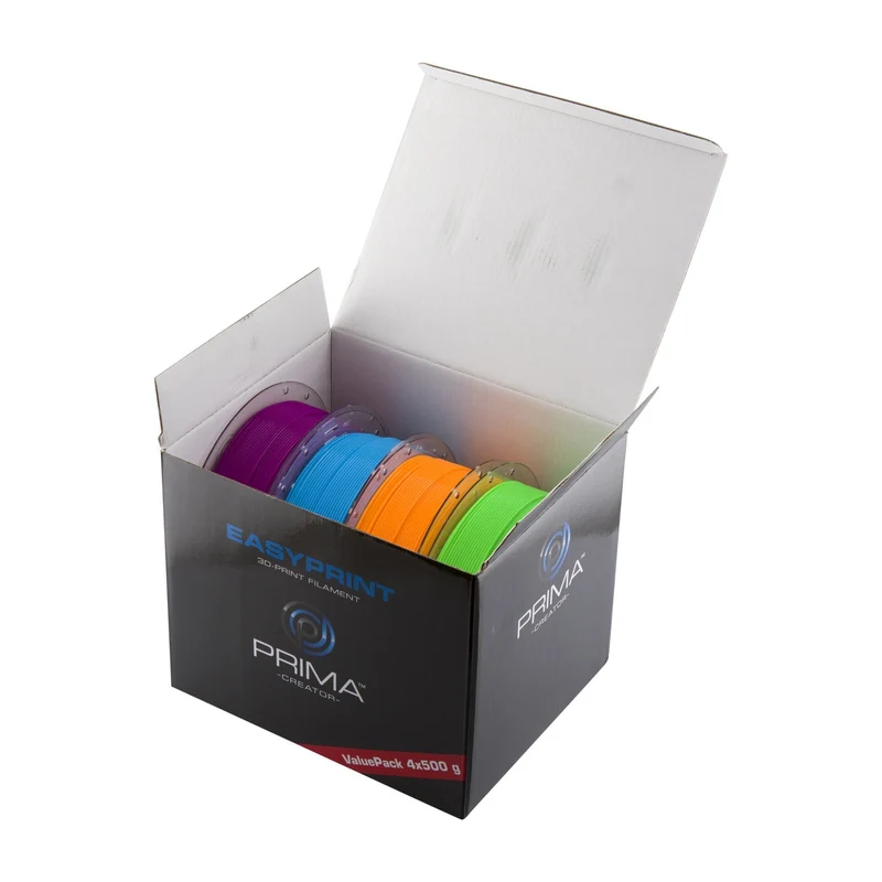 EasyPrint PLA Value Pack Neon – 4×500g (2kg)